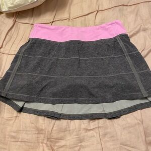 Lululemon running skirt